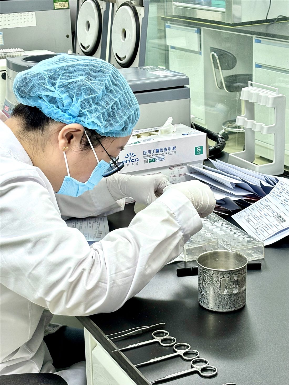 安康生物实验室实验操作实景 09